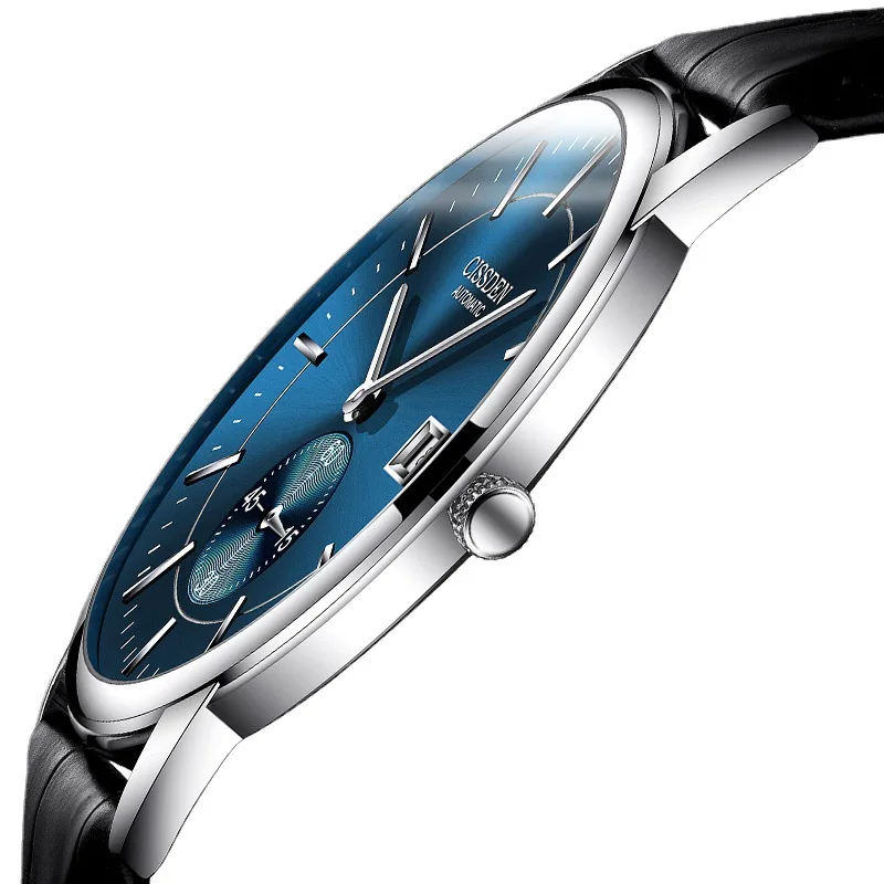 

2022 Best-selling ultra-thin automatic mechanical watch commercial waterproof simple men's watch
