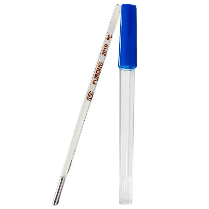 Factory price medical mercury thermometer armpit oral clinical thermometer