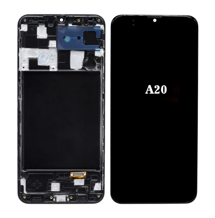 

China factory easit Mobile Phone OLED LCD Screens For Samsung Galaxy A20 con marco