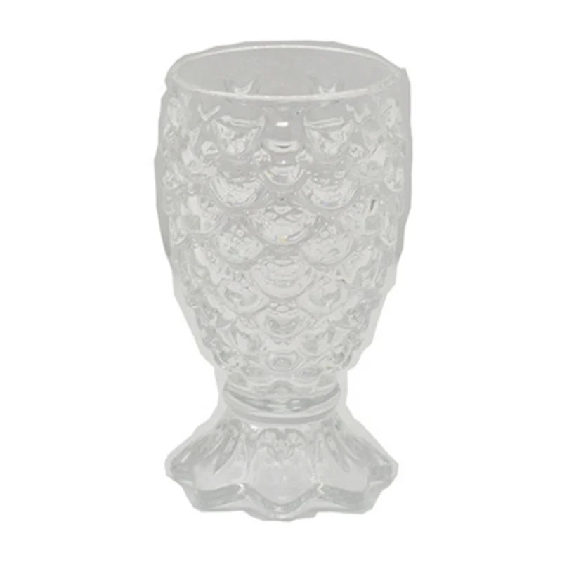 

Mermaid Pineapple Shaped Whisky Goblet Beer Cup, Transparent