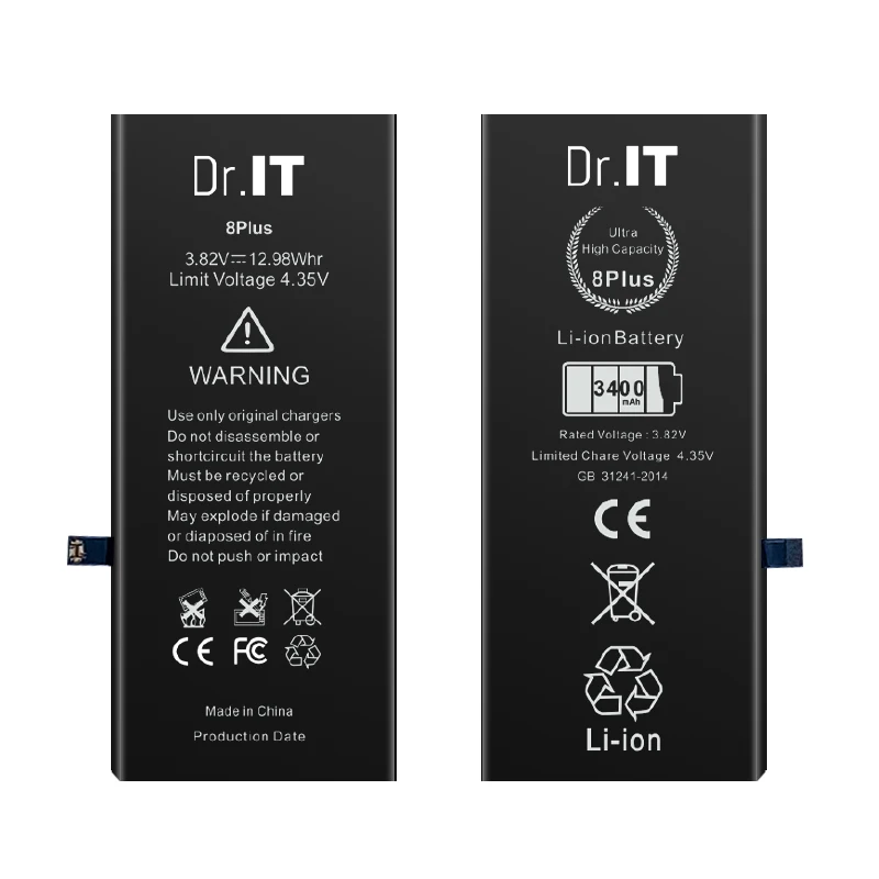 

Dr IT 3450mah Wholesale Real Capacity New Replacement Phone Battery For Iphone 8plus Battery