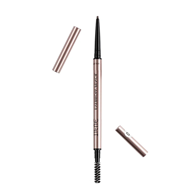 

wholesale slim pink gold waterproof eyebrow pen eyebrow pencil private label