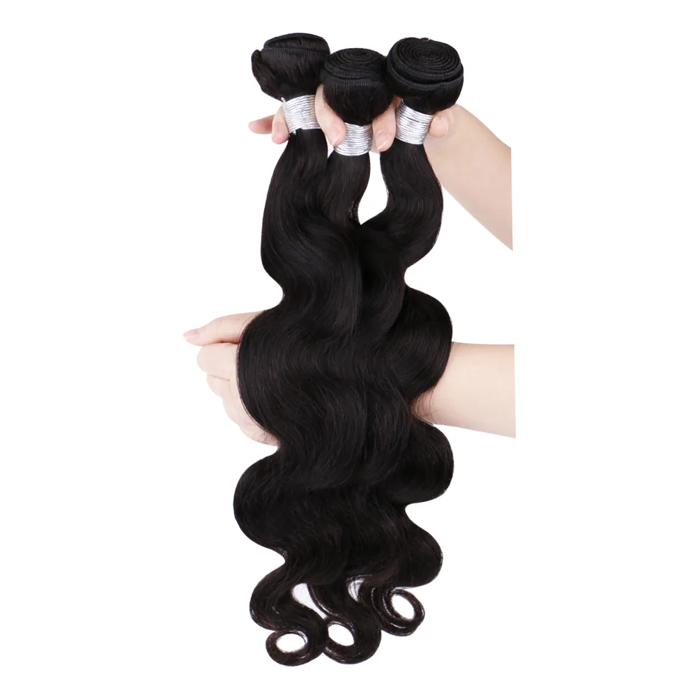 

Top quality human hair bundles body wave wavy experienced vendor low price
