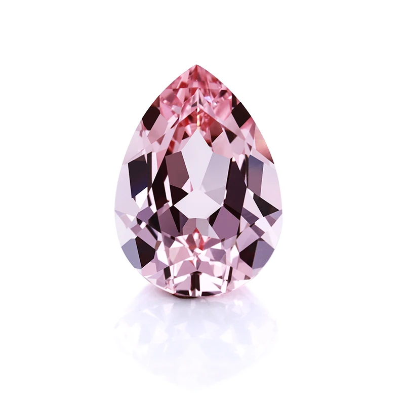 

New arrival Wuzhou Starsgem Lab Grown Sapphire 9x13 Pear shape Sakura Pink sapphire