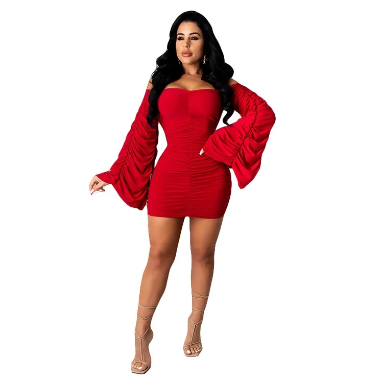 

2021 New Square Collar Casual Sexy Dresses Ladies Fashion Gowns For Women Evening Party Dresses, Red, khaki, green, black, pink,yellow, white, blue, gray, skin, coffee