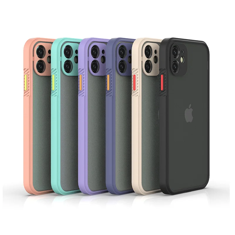 

black matte printed phone case for iphone 11 12 pro max, for i phone 12 case free shiping