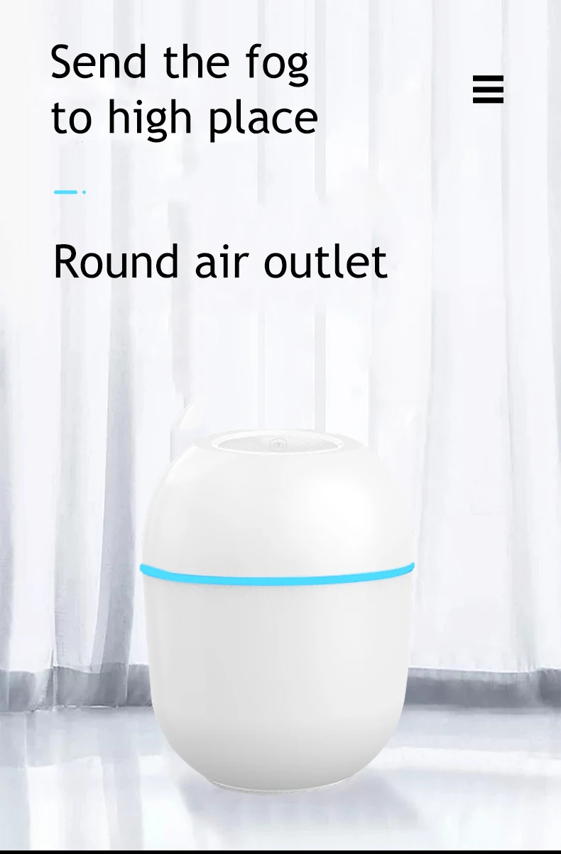 Small Portable Household Humidifier Desktop Wireless Charging K5