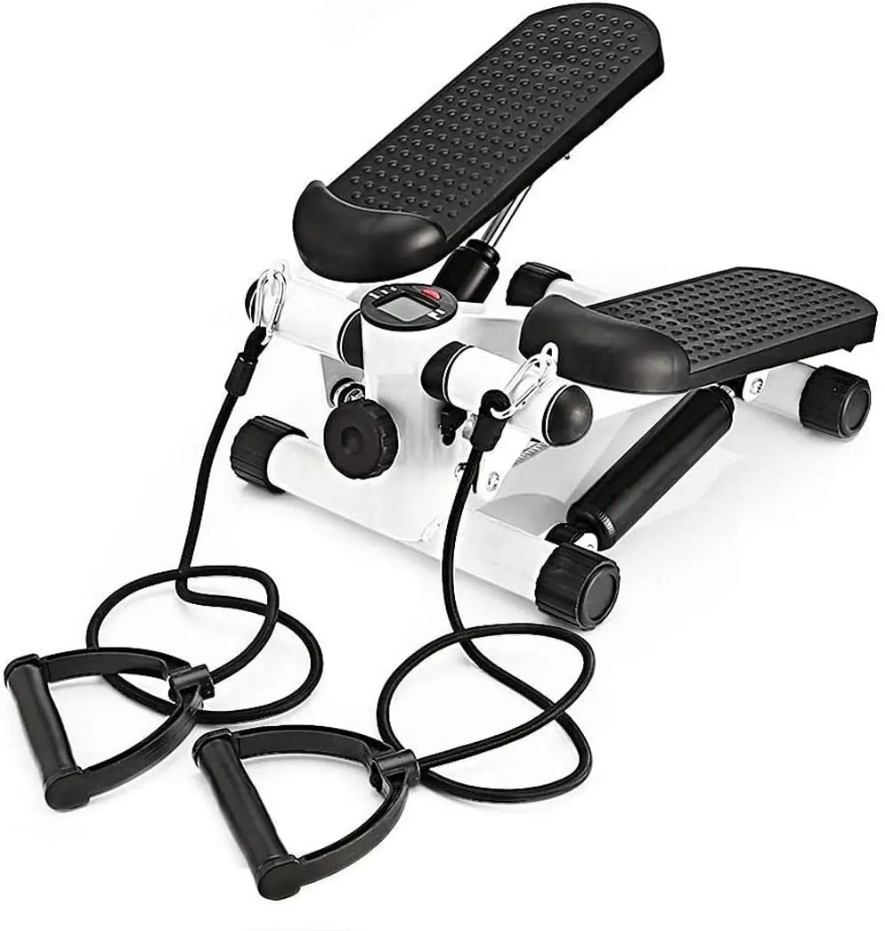 

new Mini Swing Twist Stepper with Rope machine for home use cheap mini stepper, Black,sliver,customized