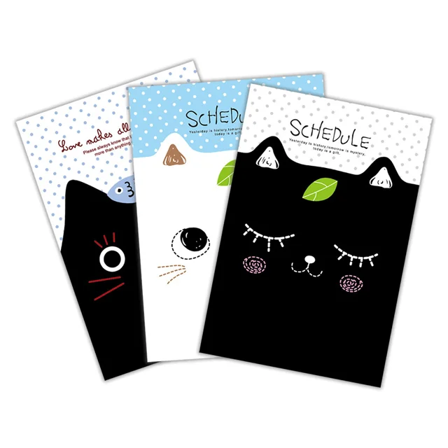 promotional paper cute small journal notebook
