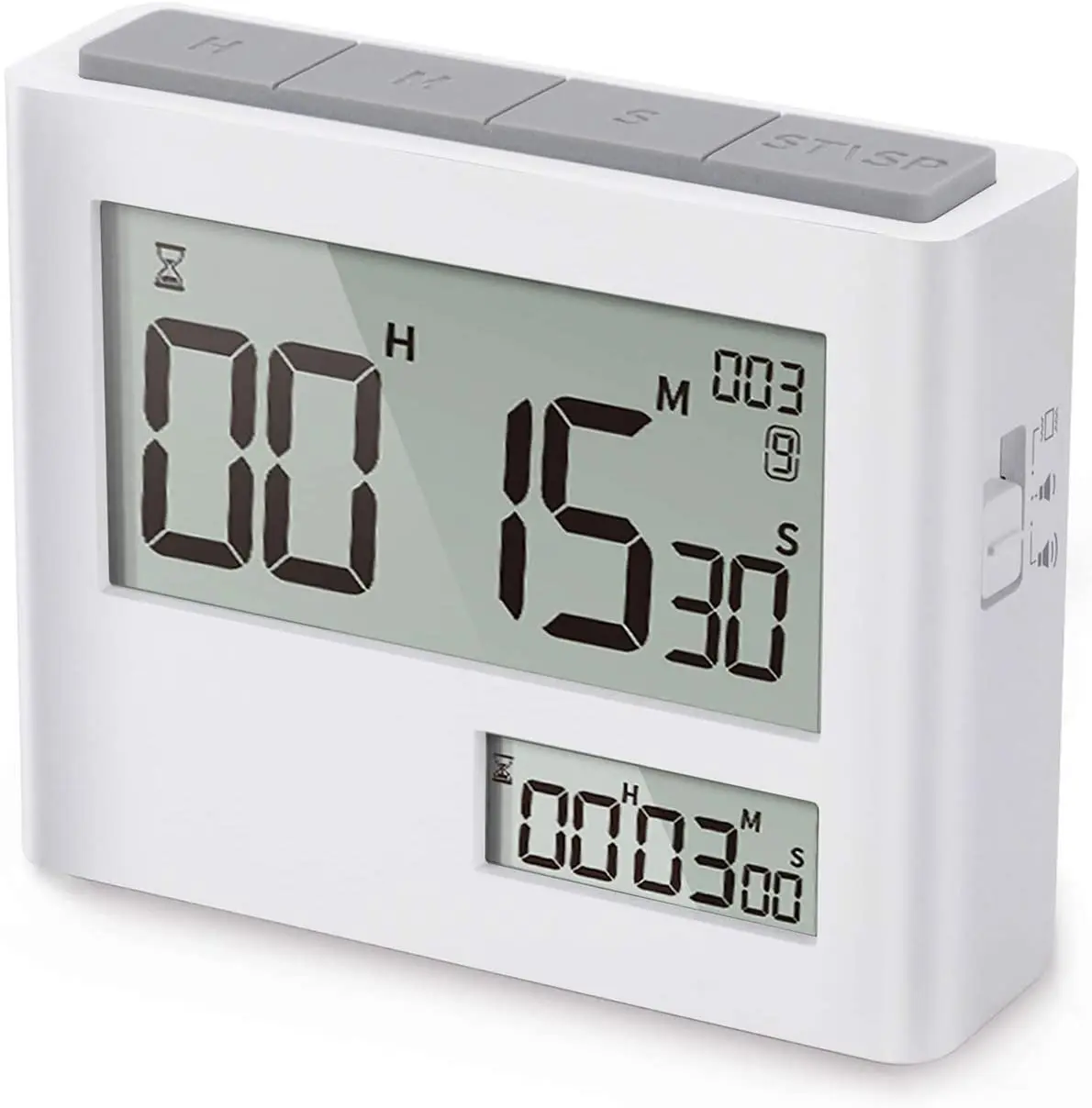 

High Quality Digital LCD Timer Stop Watch student multifunctional time reminder Kitchen Cooking Countdown Timer