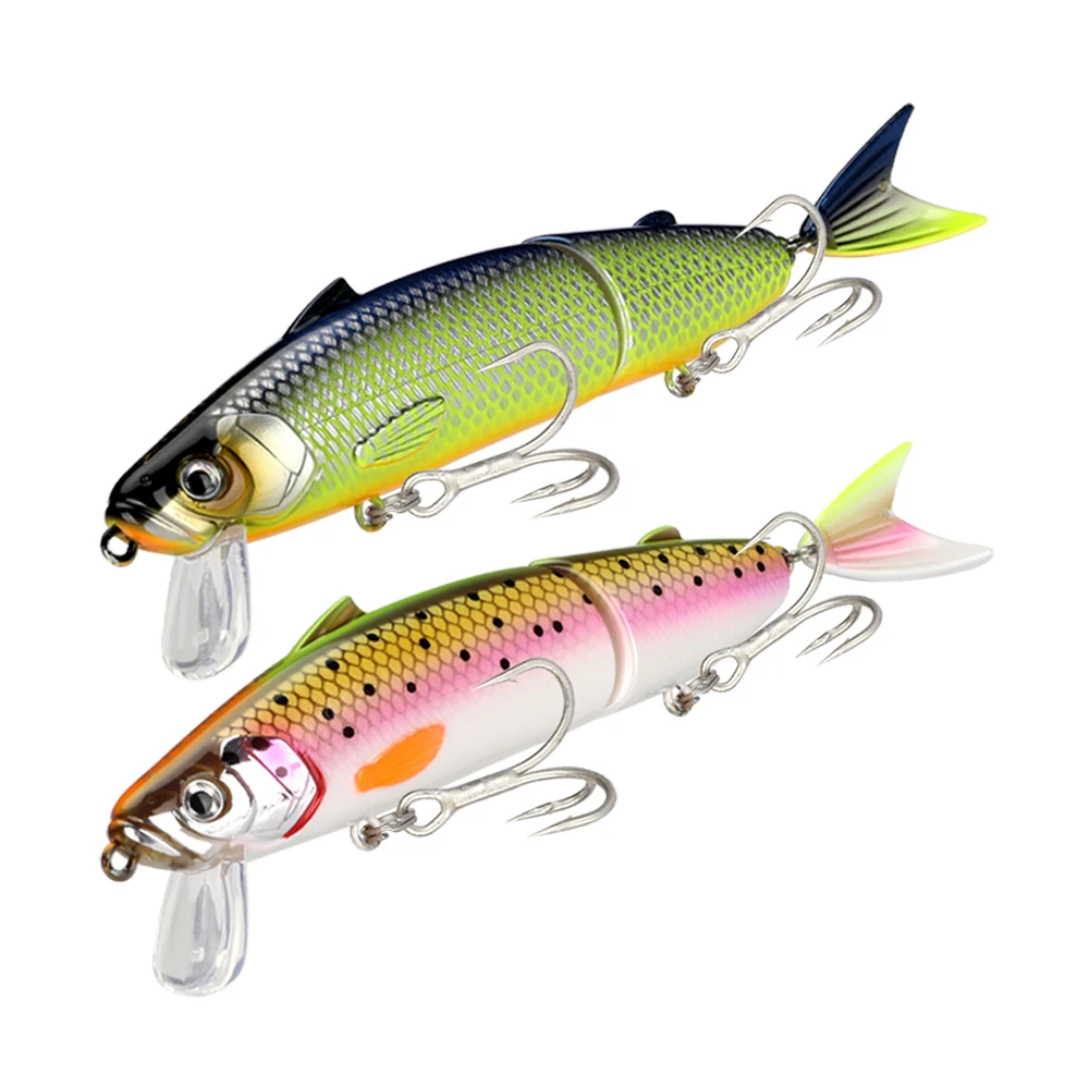 

HONOREAL 128mm 17g Fish Lures Factory Segmented Multi Jointed Swim Baits Slow Sinking Fishing Lure