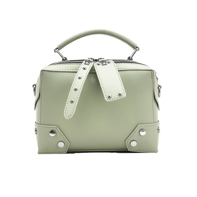 

Wholesale Fashion Korean Box Shape Messenger Women Handbag Single Crossbody Shoulder Bag PU Leather Ladies Purses Tote Bags, White,yellow,green,black,pink,custom color
