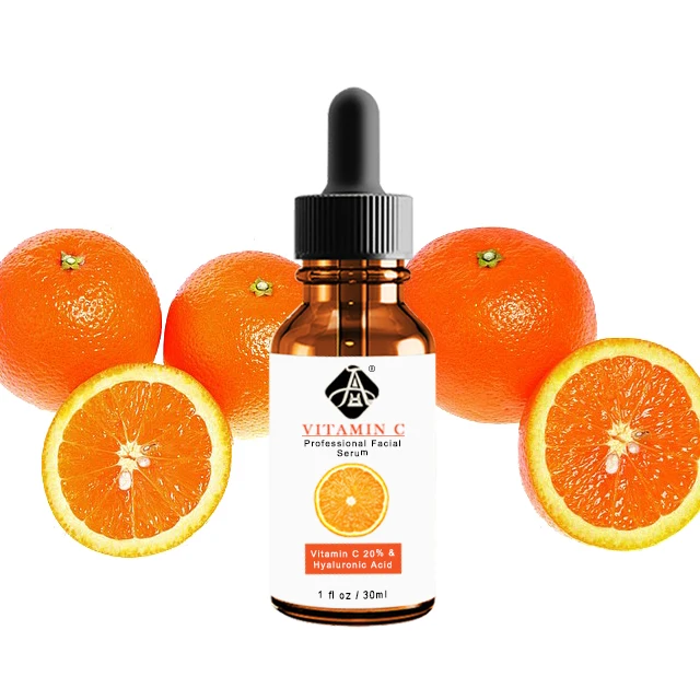 

AH Private Label Skin Care Face Serum Natural Organic Whitening Vitamin C Serum