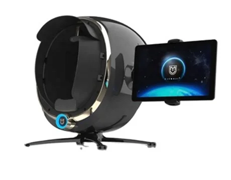 

2021 New Crownstar Skin Scanner Analyzer 3d Face View Portable Magic Mirror Facial Skin Analyzer Machine With Cbs Software