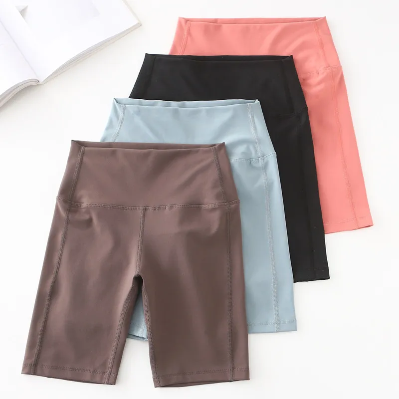 

Tummy Control Gym Workout Fitness Athletic Non See-Through Sport Shorts Women, Picture