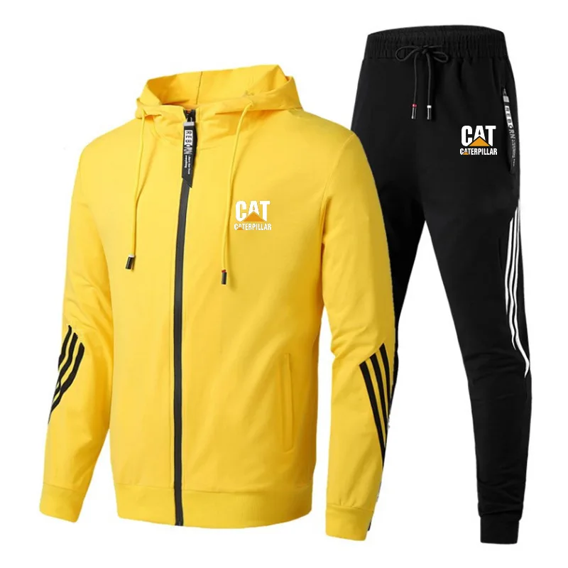 

Wholesale Men Hoodies And Long Pant Two Piece Tracksuit Casual Printing Gym 2 Piece Jogging Suit, Accept customized