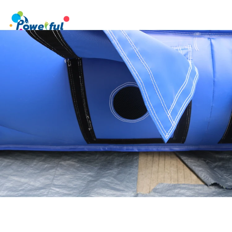 Popular customized size inflatable stunt bike ramp landing airbag for FMX BMX