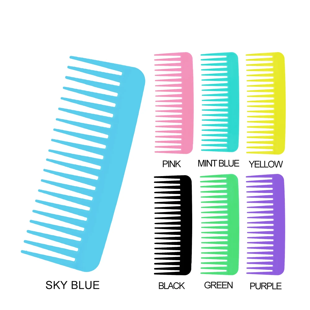 

Masterlee professional barber cutting comb hair wide tooth comb for multiple color, Mix color