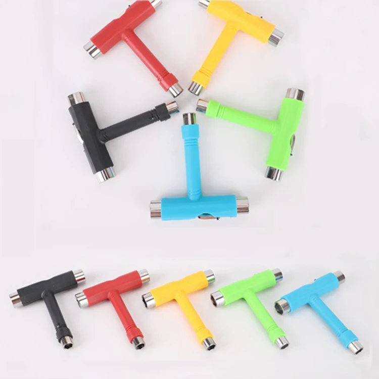 

Skateboard Hardware Bolts Set and All-In-One Skate Tools ,T& Y Type Portable Skateboard T Accessory Wrench custom logo