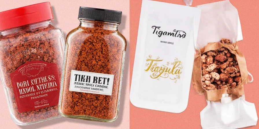 Spice Jars with Tlayula Labels