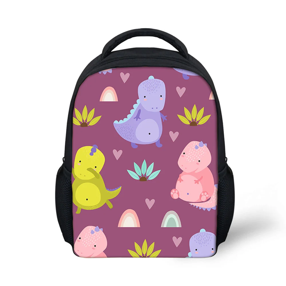 

2021 custom backpack Little dinosaur purse fashion new design child school bag promotional kids bags for girls boys student