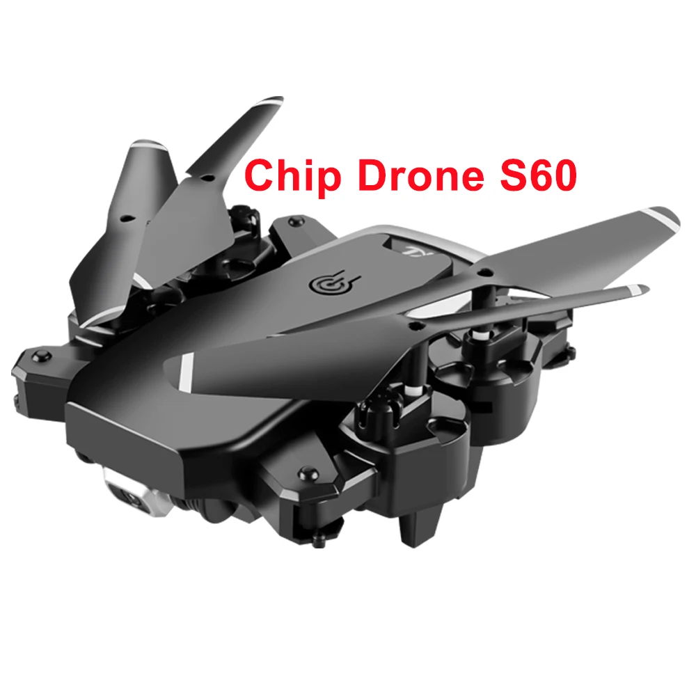 

Wholesale Price S60 Mini Drone 4K HD Camera All-Round Drone S60 With Camear LED Lighting for S60 Aerial Photography, Black