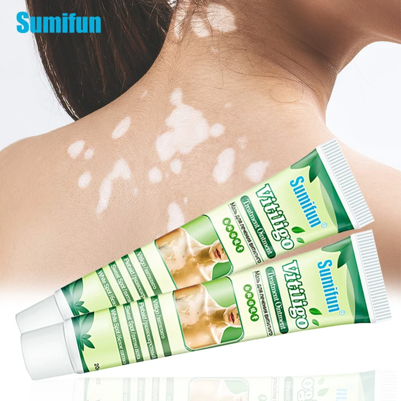 

SumifunWhite Spot VitiligoTreament Cream Antibacterial Cream Psoriasis Localized Vitiligo Ointment Mycosis Leukoplakia Treatment