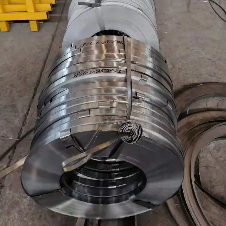 Narrow Black Annealing Cold Rolled Steel Strips 10mm SPCC Q195