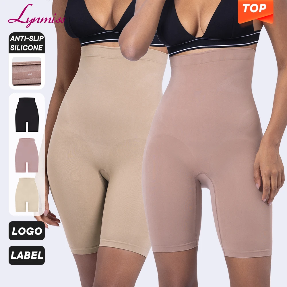 Plus Size Waist Trainer Butt Lift Shaper Waist Cincher Thong Women Tummy Control Panty Slimmer Body Shaper Seamless Breathable