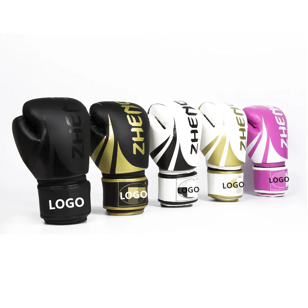 

CHRT Wholesale Professional Custom Logo Leather Boxing Gloves For Training, Customized color