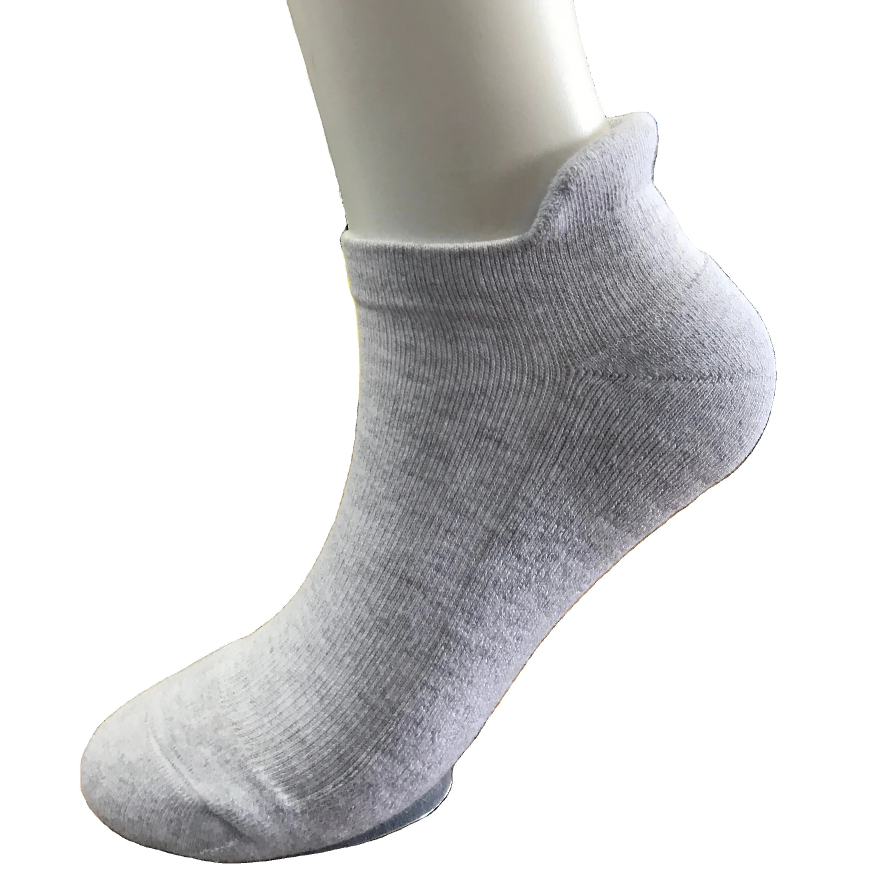 

Anti bacterial super soft bamboo silver ion infused ankle socks, Custom color