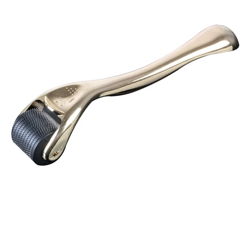 

Factory Price The best micro needling skin roller dermaroller drs face roller derma roller, Gold+silver