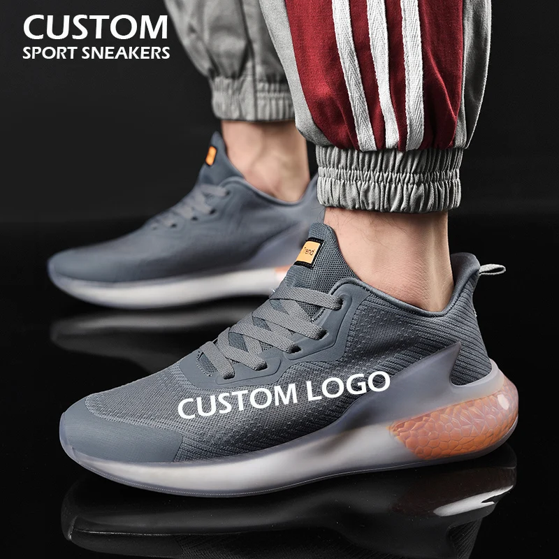 

Factory OEM Mens TPU Sole Custom Logo Sports Sneakers Shoe, Custom color