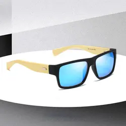 New lightweight men's bamboo foot sunglasses 2021 