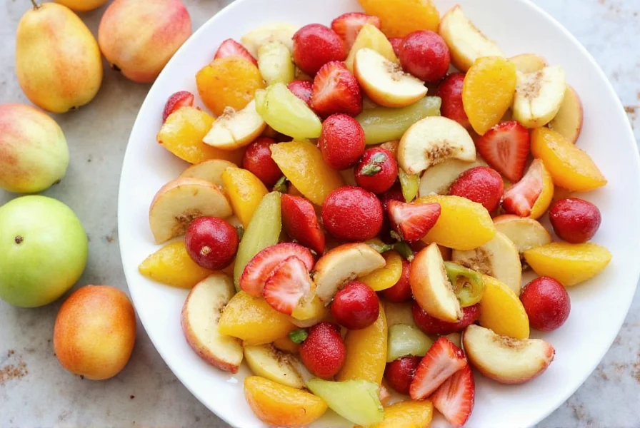 Savory fruits in a market