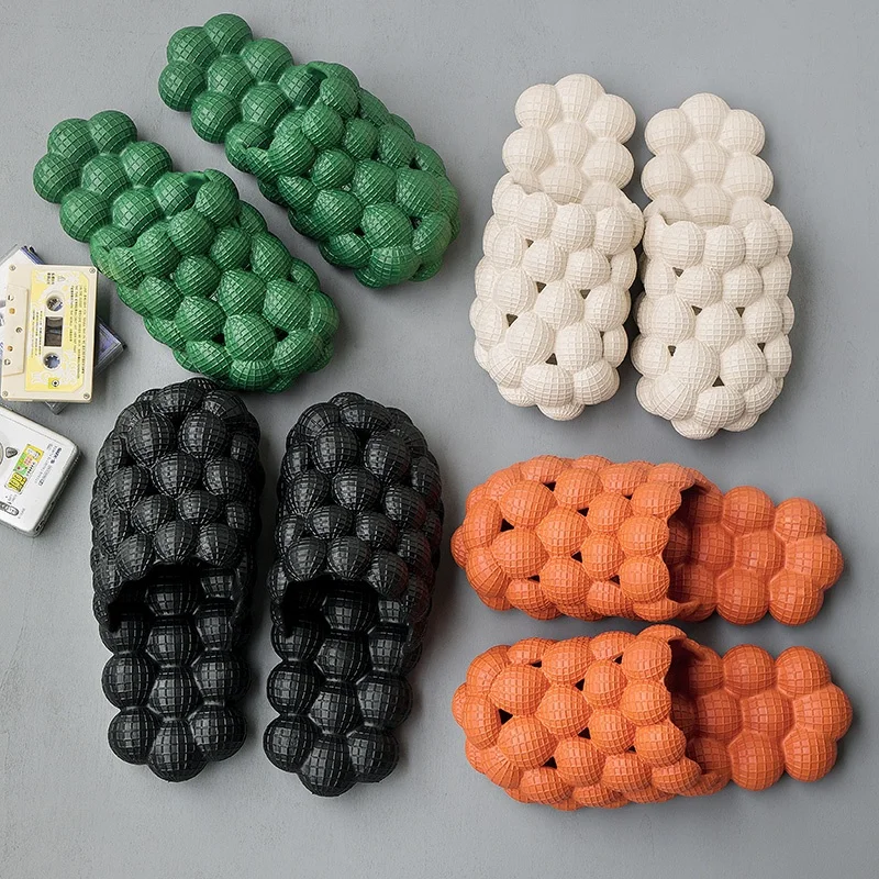 

High Quality slide slipper Bubble Women Slippers footwear Indoor Outdoor Slipper, As the picture or customized