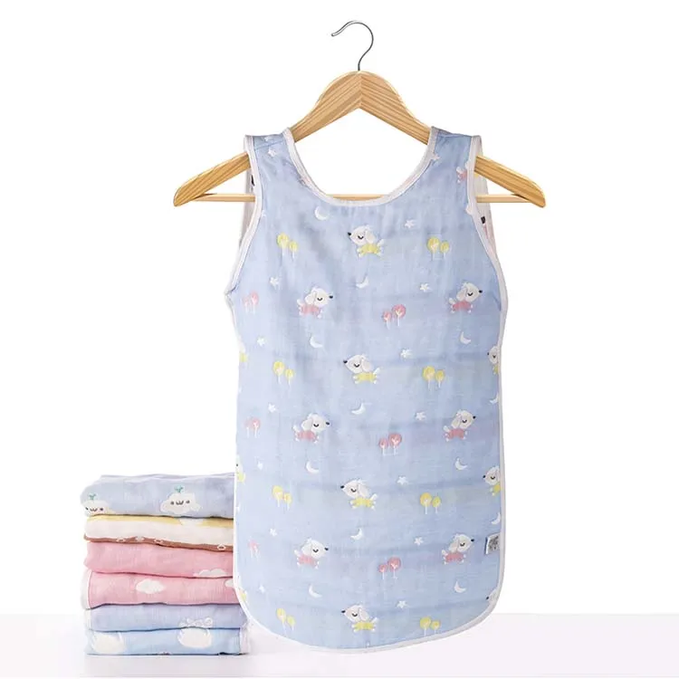 

China Supplier Product Equisite And Breathable Cute Cartoons Printing Cotton Baby Sleeping Bag, Custom color