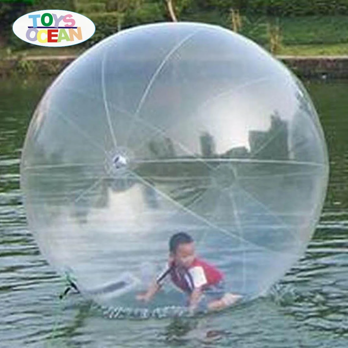 

Inflatable Jumbo Water Walking Rolling Zorb Balls Sports Toy for Team Building Games