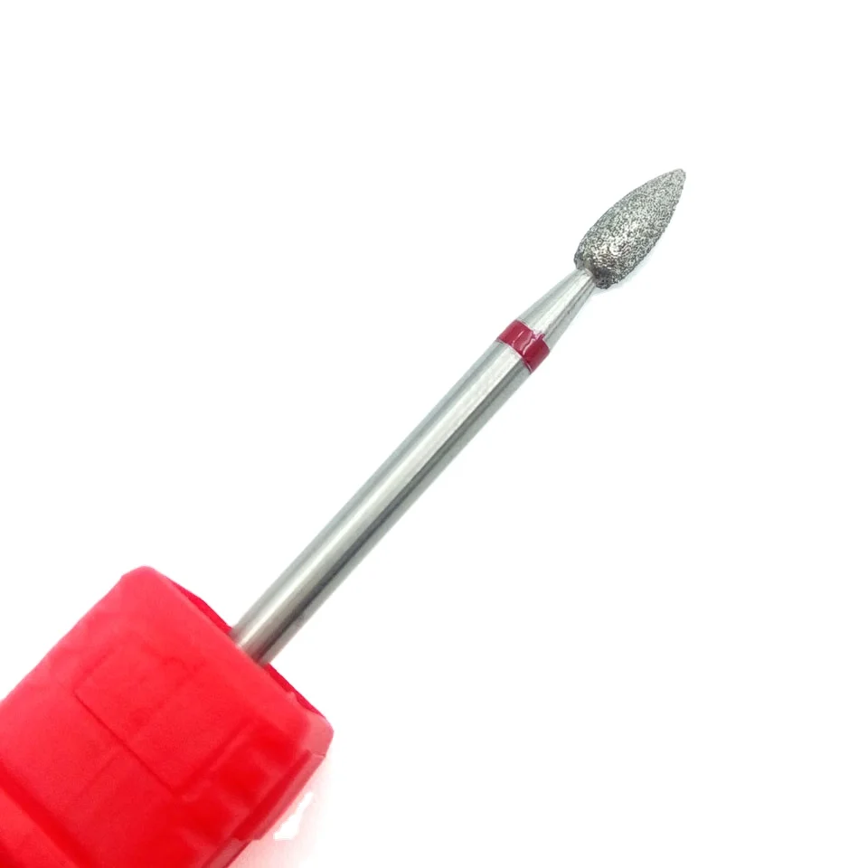 

HYTOOS Cone Diamond Nail Drill Bit 3/32" Rotary Burr Manicure Cutters Drill Accessory Nail Beauty Tool Nail Mill