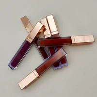 

Wholesale high pigment charming 13 color matte lipgloss make your own brand rose gold liquid lipgloss