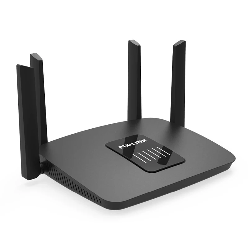 

Original Smart Home Wifi Wireless Router AC 1200Mbps Dual-band 2.4G 5G WIFI Router with 4 Antenna, Black