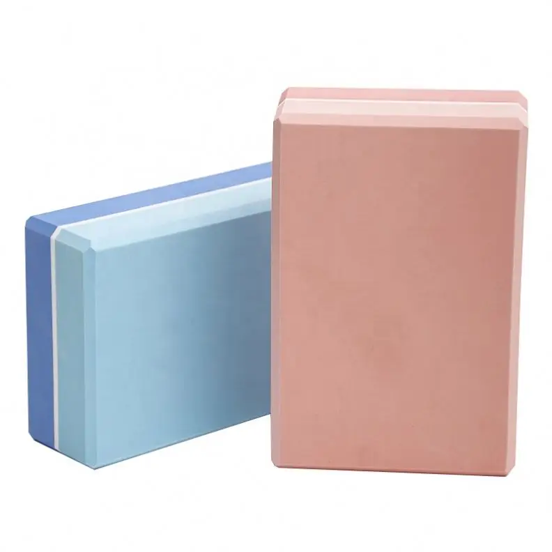 

Factory Price Eco-friendly Custom Yoga Block Fitness Non-slip Lightweight High Density 3*6*9 Inch EVA Foam Yoga Brick