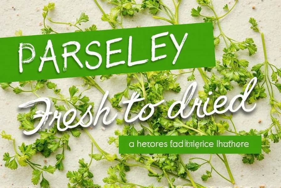 Parsley in a basket
