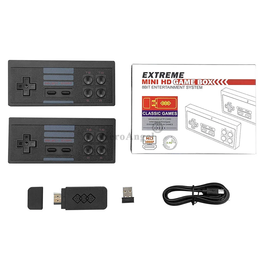 

Handheld TV Video Game Console Built in 787 Classic Games Mini Retro Console Wireless Controller Dual Players