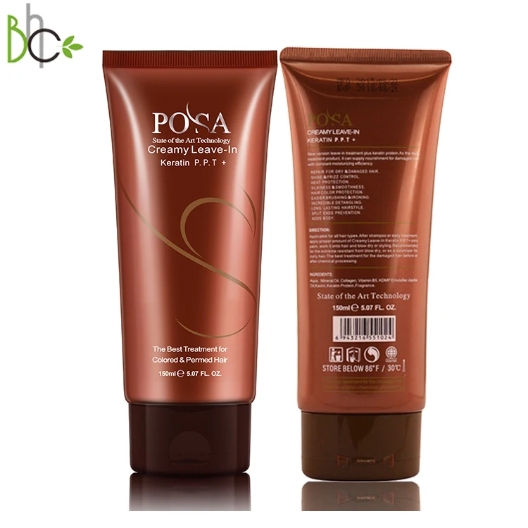 

POSA Wash - Free Hair Conditioner Replenishment Repair Damage Of Hot Dyeing Hair Conditioner Woman Dry Hair Irritation 100ml