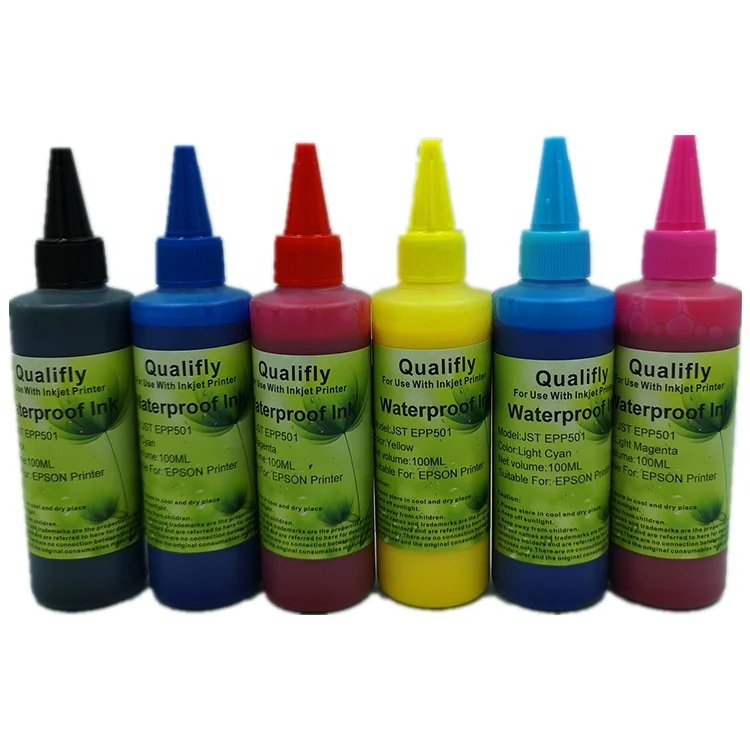 Compatible Bulk Pigment Ink Waterproof Printing Ink For Epson T50 T60
