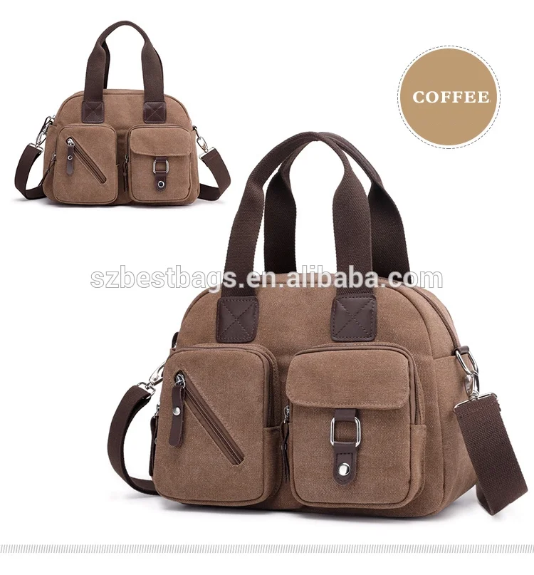 standard size canvas tote bag
