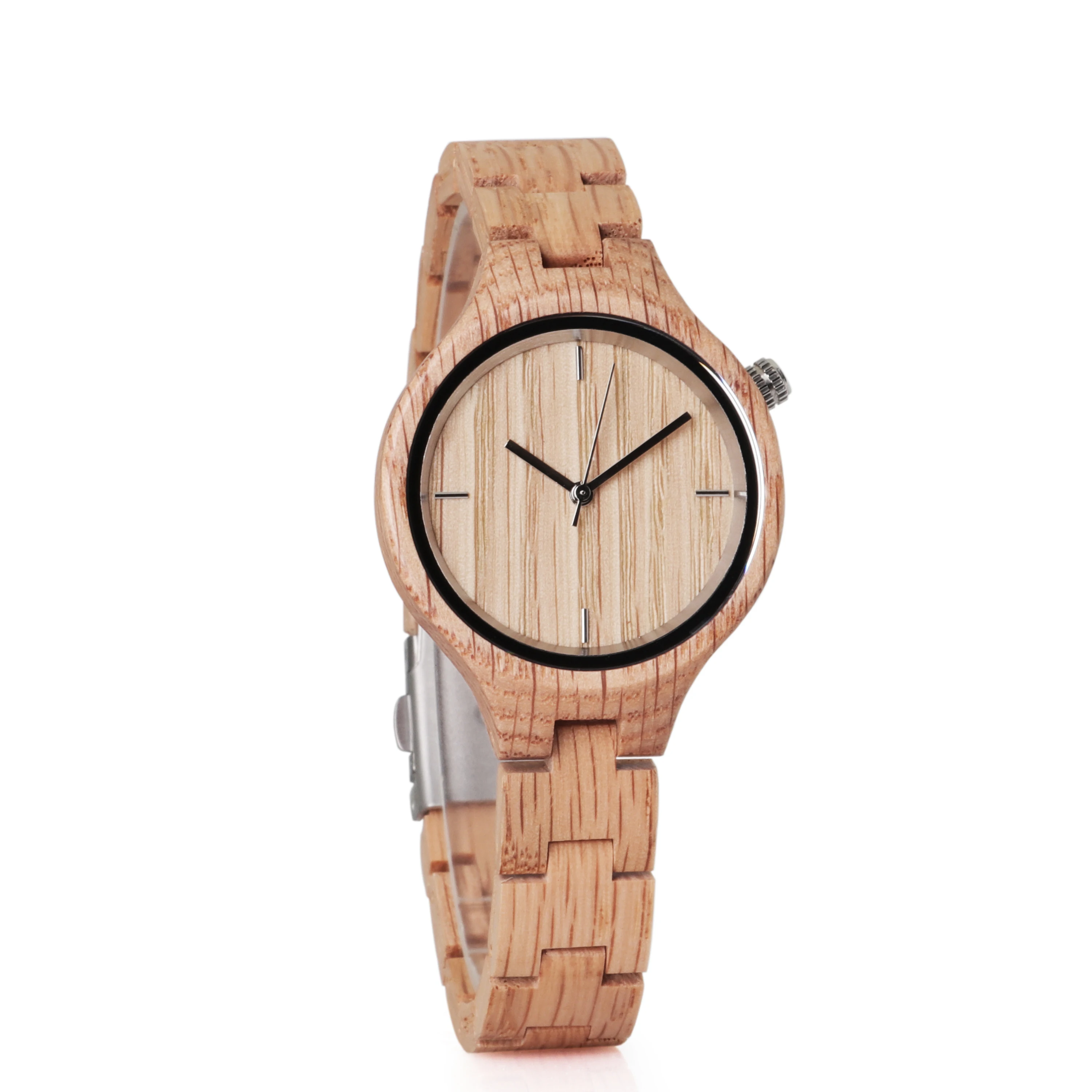 

Reloj De Marca Women Fashion Watches Casual Montre Pour Femme Modern Lady Wood Latest Hand Watch