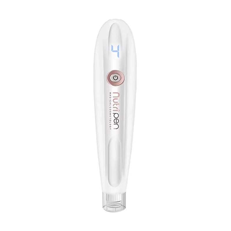 

Vkk Micro Needling Stretch Marks Removal Nutri Pen Microneedling Machine, White