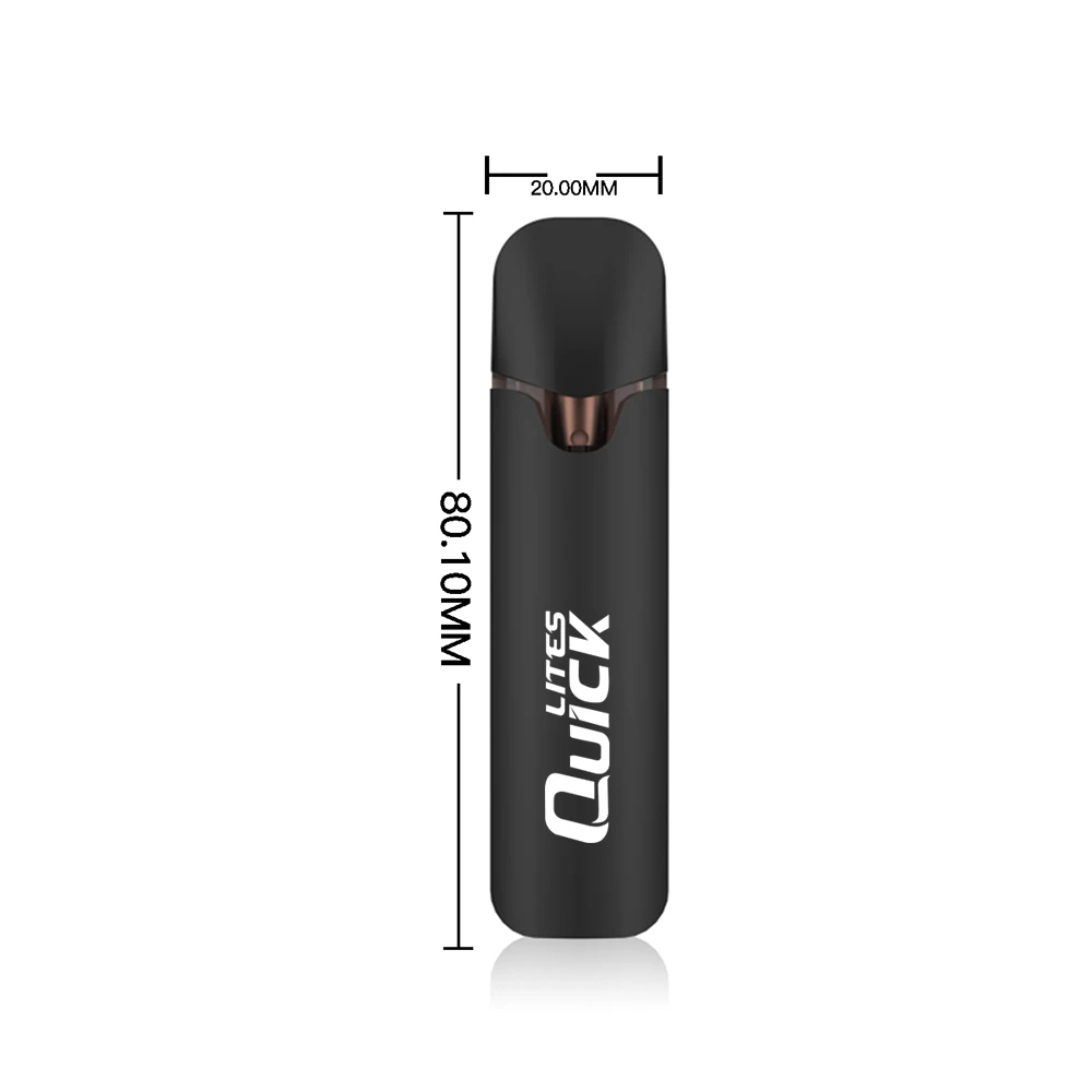 
0.5ml CBD pod vape pen with rechargeable battery and locked atomizer 